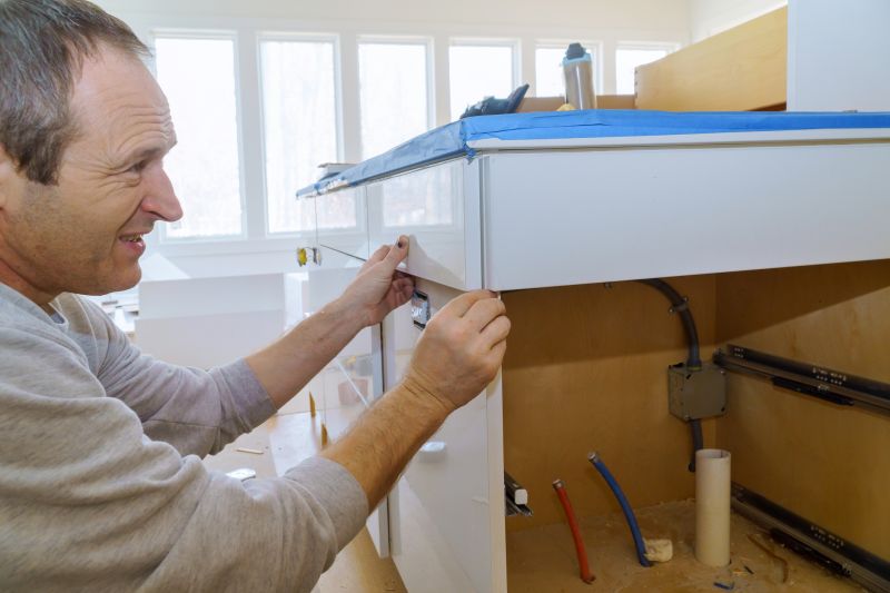 Vanity Cabinet Installation